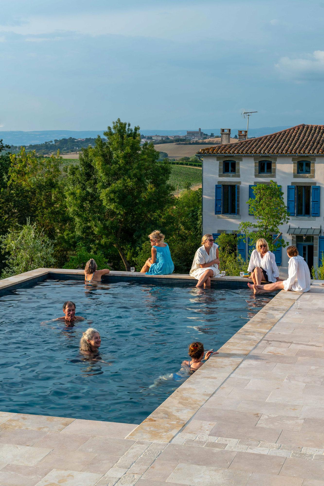 Swimming Pool Domaine Majou Events and Retreats Venue in the South of France